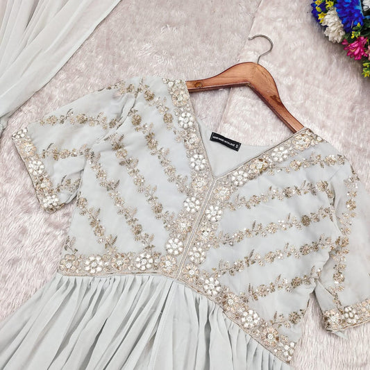 💃High-Low Anarkali Set✨