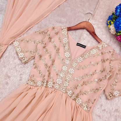 💃High-Low Anarkali Set✨