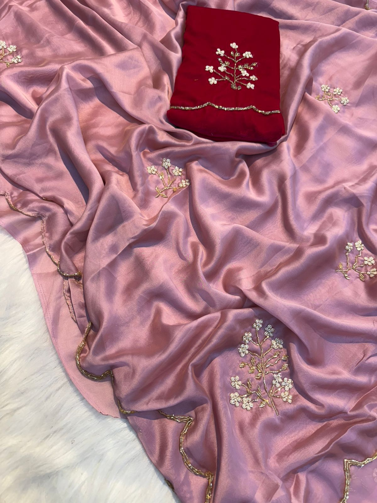 💫 Rangoli Silk Designer Saree