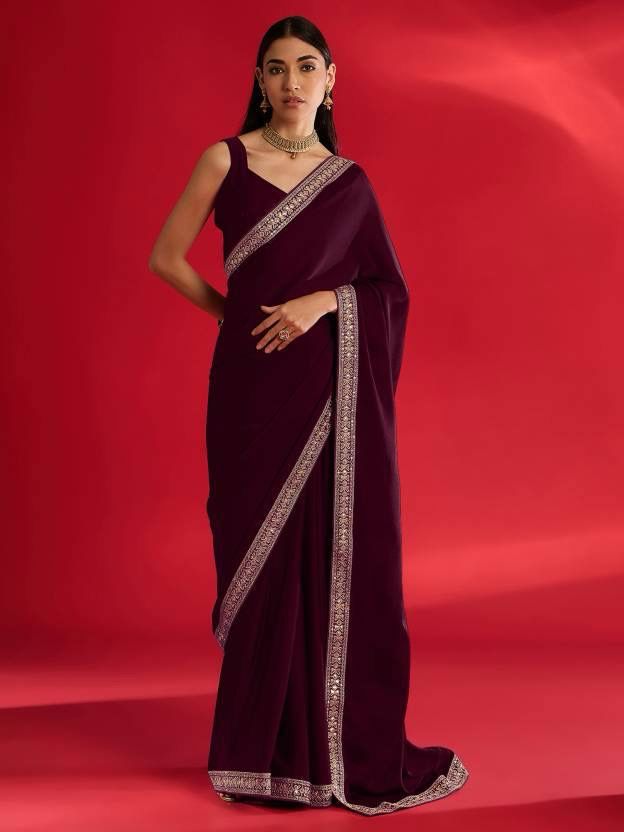 🌸🌟 TFW New Launch – Elegant Satin/Georgette Saree Collection 🌟🌸