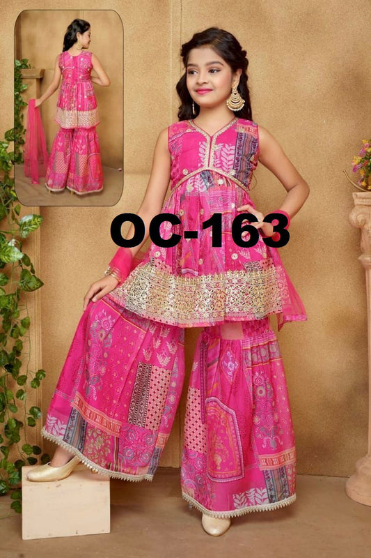 ✨Sequin Sharara Set for Girls 👗💖